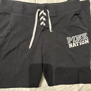 Pink Victoria’s Secret Joggers